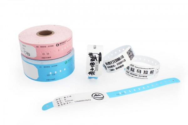 娛樂(lè)景區(qū)打印腕帶