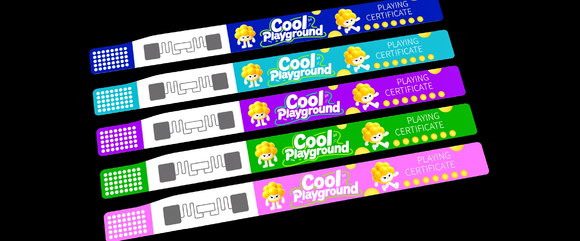 RFID打印腕帶  娛樂(lè)腕帶