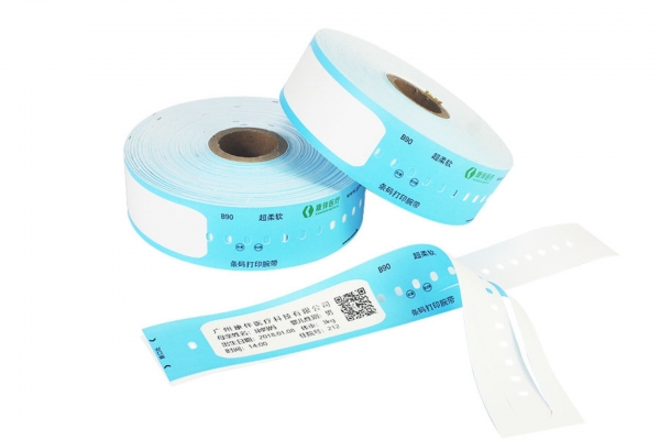 熱轉(zhuǎn)印碳帶打印腕帶